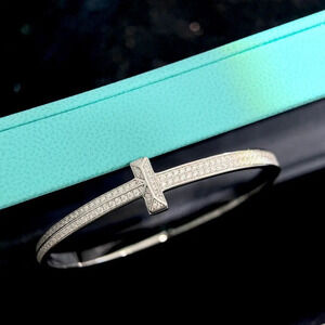 Tiffany & Co. T1 Collection Full-Diamond Bangle